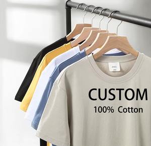 Camiseta básica personalizada con cuello redondo para hombre, producto de la mejor calidad, venta al por mayor y Camiseta 100% de algodón personalizada para hombre en stock - Product Image 1