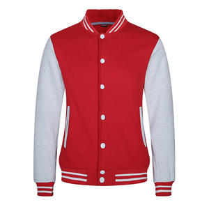 Wholesale Custom Designer Logo Jackets Casual Baseball Jacket Letterman <b>Coat</b> Cotton Unisex Letterman Jackets - Product Image 1