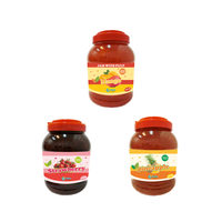 KEIFU 4kg Blauwe Bosbessen Fruitstroop Jam Pulp Bubble Tea Drink Topping Flesverpakking OEM/ODM HALAL/HACCP/ISO 22000 Gecertificeerd 4