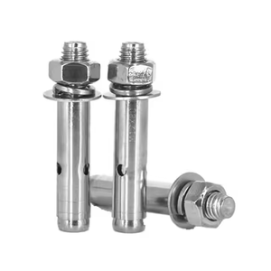 Boulons <span class=keywords><strong>d</strong></span>'<span class=keywords><strong>ancrage</strong></span> à expansion à tête hexagonale-Ancrages à manchon robuste pour le béton, la maçonnerie et la construction Haute adhérence, résistant à la corrosion - Product Image 3