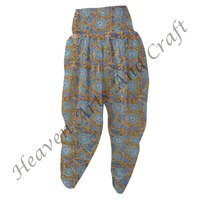 Imprimé meilleure qualité personnalisé main bloc femmes pur coton vêtements d'été Patiala pantalon confort Fit pour les femmes tenue quotidienne