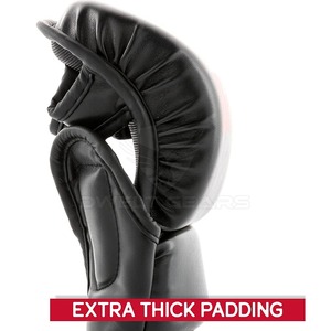 Gants d'entraînement MMA en cuir personnalisés faits à la main poignées de haute qualité marque privée tailles 6oz 8oz vente de gymnases en ligne - Product Image 4