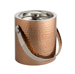 Cubo de hielo de acero inoxidable con asa para Bar en casa y fiestas al aire libre también ideal para enfriador de champán - Product Image 4