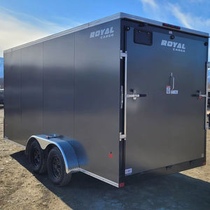 Nuevo Remolque de Carga Cerrado Austria 7x18 (16+2) 7.8K (Negro Carbón) 200kg de Carga Útil 5.2m*3.5m*2m - Product Image 1