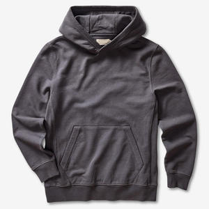 Sudadera con capucha personalizada Organic Terry para hombre, sudadera de algodón 100% con capucha de patrón sólido para la temporada de invierno, hecha de tela de lona - Product Image 2
