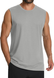 2025 nuevas camisetas sin mangas de gimnasio Vintage de algodón 100% para hombres al por mayor con logotipo personalizado y camiseta sin mangas de calidad - Product Image 5