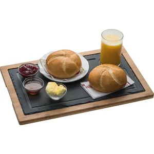 Sergio Personalized Slate Wood Tray for <b>Beverage</b> <b>Serving</b> Custom Gadgets <b>Set</b> - Product Image 3