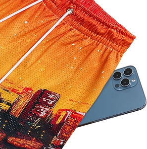 Pantalones Cortos Deportivos Ecológicos con Logotipo Personalizado para Hombre, Pantalones Cortos Deportivos de Verano de Secado Rápido, Transpirables, Impermeables, para Playa, Correr, Aire Libre - Product Image 3