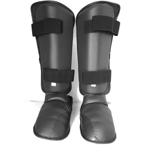 สนับแข้งหนังสำหรับ MMA ยูโดและคาราเต้การฝึกแบบกำหนดโลโก้ได้เอง - Product Image 4