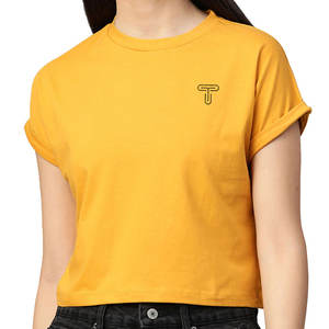 Best Selling Crop <b>Tops</b> For Women 100% High Quality Breathable Women's Shirt Crop <b>Top</b> Hoodies Customized Colour Logo And Design - Product Image 4