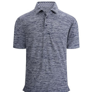 2025 Golf de ajuste seco para hombres para Polos de alta calidad 240 GSM 100% diseño de patrón de letras de poliéster - Product Image 6