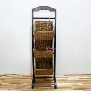 Artex Dong Thap Factory Porte-revues en jonc de mer fait à la main Organisateur de stockage décoratif naturel pour les intérieurs de maison et d'hôtel - Product Image 5