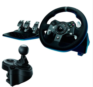 Volante de Carreras G920 de la MEJOR CALIDAD y Pedales con Force Feedback + Palanca de Cambios L0GITECHH G Driving Force - Product Image 2