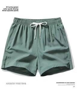 men's shorts Men Summer Casual Shorts Quick Drying Fitness Short homme Beach Shorts Men <b>Women</b> <b>Boardshorts</b> Elastic Waist Solid - Product Image 5