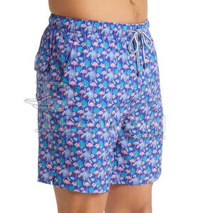 Pantalones cortos de playa de tamaño personalizado para hombre con bolsillos patrón sólido mejor calidad en Pakistán teñido liso con el último diseño - Product Image 4