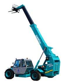 Nouveau chariot élévateur monté sur camion de 3 tonnes et 7 m avec moteur diesel et transmission 4x4 pour la construction - Product Image 3