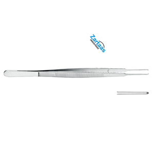 Fórceps de tejido Gerald de acero inoxidable de alta calidad, dientes rectos 1x2, 17cm/6,75 ", fabricante de instrumentos quirúrgicos - Product Image 6