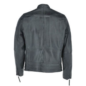 2025 Pakistan fabricant dernier Style hiver chaud hommes veste en cuir Logo personnalisé imprimé col à capuche tissu matériel - Product Image 4