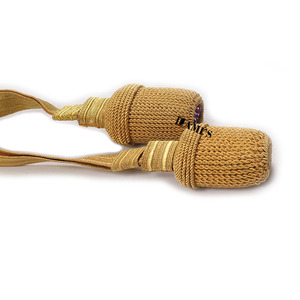Noeud de sabre personnalisé de haute qualité 2023 dernier couleur dorée uniforme de cérémonie de haute qualité Noeud de sabre - Product Image 3