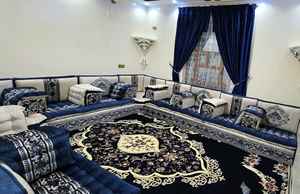 Canapé de style Majlis arabe, design classique, ensemble élégant pour salon, sièges d'angle luxueux, design gain de place - Product Image 4