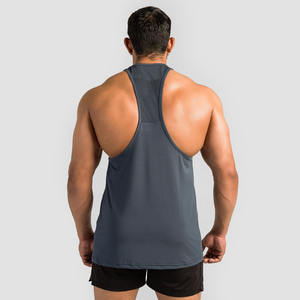 Débardeur de sport pour homme de haute qualité, personnalisé, sans manches, coupe courte et ample, pour la musculation, le sport, le streetwear décontracté - Product Image 6