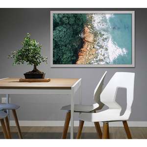กรอบรูปไม้สีเงินสไตล์คลาสสิก ขนาดต่างๆ (A1 A2 A3 A5) สำหรับใส่รูปภาพ - Product Image 1