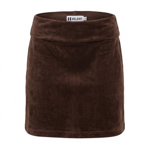 Custom Women Velour Mini <b>Skirt</b> <b>Low</b> <b>Rise</b> Fold Over Waistband Rhinestone Star Y2K <b>Skirt</b> OEM Wholesale - Product Image 1