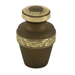 Top Llegada Metal Aluminio Maravilloso Diseño Alto Estándar Metálico Cremación Urnas y Recuerdos Tamaño Personalizado Forma - Product Image 4