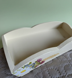 Plateau de service en bois artisanal classique, écologique, en bois massif naturel pour la nourriture, le thé, la cuisine, la table à manger, taille personnalisée disponible - Product Image 1