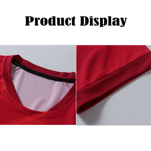 Conjunto de Uniforme de Fútbol Personalizado, Ropa Deportiva Unisex de Secado Rápido, Jersey y Pantalones Cortos 100% Poliéster, Kit al por Mayor OEM ODM - Product Image 3