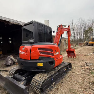 Mini-excavatrice d'occasion Kubota Kx165 de 6 tonnes, excavatrice hydraulique sur chenilles d'occasion, petite machine de terrassement, équipement de construction - Product Image 4