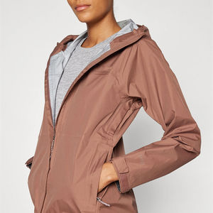 Chaquetas de mujer de alta calidad cortavientos precio al por mayor servicio OEM estilo chaquetas de mujer chaqueta cortavientos transpirable para mujer - Product Image 3