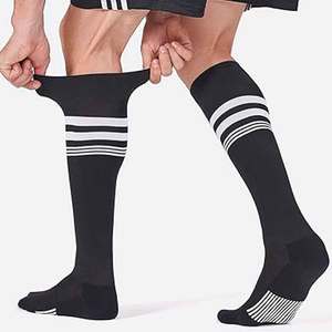 OEM Custom Thin <b>Knee</b>-Length Sports <b>Socks</b> Non-Slip & Breathable Whole Sale Rate - Product Image 3