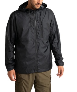 Chaqueta Cortavientos Deportiva Personalizada con Logotipo, de Nailon, Impermeable, Reflectante y Ligera para Hombre - Product Image 2