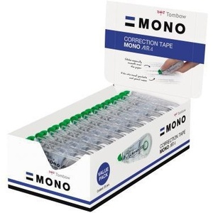 Rodillo Corrector Tombow MONO Air4, 4.2 mm x 10 m, Sin Aplicación Lateral, 20 Piezas/Paquete - Product Image 1