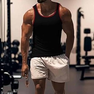 Camisetas sin mangas para hombre más vendidas, camiseta sin mangas con estampado personalizado de alta calidad, ropa de gimnasio hecha por Dress Sports - Product Image 4