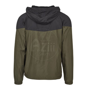 แจ็กเก็ตกันลมน้ำหนักเบาสำหรับผู้ชายเสื้อโค้ทกันน้ำมีโลโก้ด้านหน้า - Product Image 3