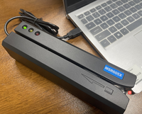 Lector/Grabador de Tarjetas de Banda Magnética MSR605X en Stock, Lee las Pistas 1, 2 y 3 de Datos; Incluye Software y 10 Tarjetas en Blanco