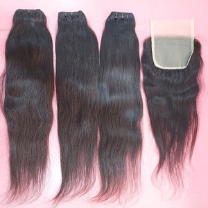 Paquetes de cabello crudo vietnamita rizado de grado 12AA Proveedor de cabello humano indio virgen con extensiones alineadas de cutícula virgen - Product Image 1