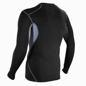 Camiseta Deportiva para Hombre, Estilo Atlético, Lavada, Lisa, de Poliéster, para Fisicoculturismo, Gimnasio, Fitness, Secado Rápido, Transpirable, Manga Corta - Product Image 5