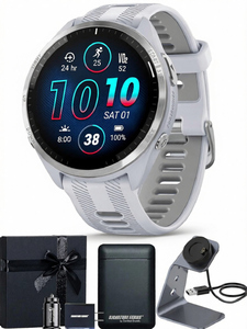 Smartwatch Multisport GPS Avanzato 965 con Touchscreen, Colore Bianco |   Cardiofrequenzimetro Impermeabile con Ricarica Magnetica e Statistiche sulle Prestazioni di Allenamento - Product Image 1