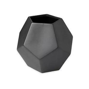 แจกันดอกไม้ทำจากโลหะสีผสมเข้ากันดีที่สุด,แจกันและแจกันดอกไม้ดีไซน์แฮนด์เมดสำหรับตกแต่งบ้านสีเขียว - Product Image 4