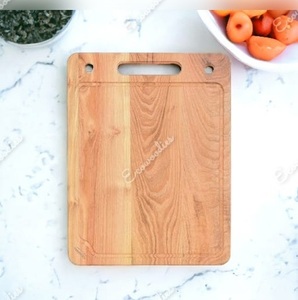 เขียงไม้ไผ่แข็งแบบพกพาเขียงสับสเต็กสำหรับหั่นผักผลไม้ขนมปังแบบเรียบง่ายดีไซน์ไม่เหมือนใคร - Product Image 1