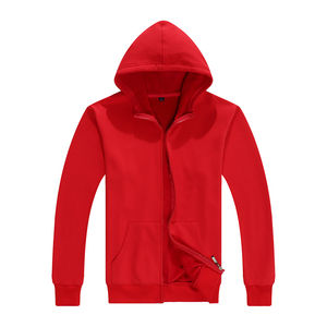 2025 personnalisé vierge de haute qualité Style de base hommes pleine fermeture éclair à capuche éponge, veste à capuche avec fermeture éclair pour hommes - Product Image 4