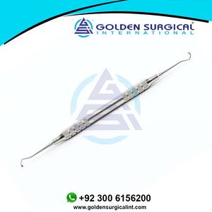 Cuillère Excavatrice Gillet #18 Manche Creux En Acier Inoxydable LowPrice Détartreur Parodontal Orthodontique Ensemble Dentaire Instruments Chirurgicaux - Product Image 3