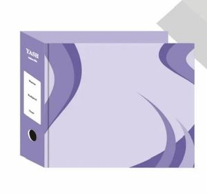 Yash Văn Phòng Văn Phòng Phẩm Biểu Tượng Tùy Chỉnh Đòn Bẩy Vòm Hộp Tập Tin Bền A4 Kích Thước PU PP Chất Liệu Mở Rộng Tập Tin Cho Doanh Nghiệp Sử Dụng - Product Image 2