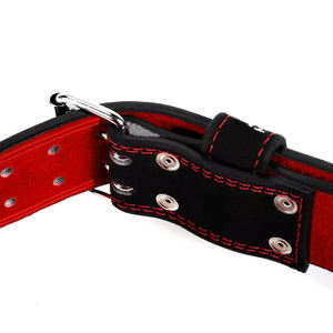 เข็มขัดยกกระชับแบบเข็มขัดหนังวัวเข็มขัดออกกำลังกายฟิตเนสเข้ายิมปรับแต่งได้น้ำหนักตรงจากโรงงาน - Product Image 6