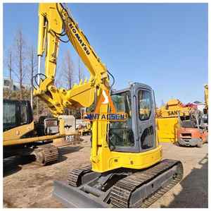 Excavatrice utilisée KOMATSU PC55MR-3 Excavatrice utilisée bon marché avec l'excellente représentation L'excavatrice utilisée KOMATSU est à vendre - Product Image 4