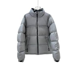 แจ็กเก็ตฤดูหนาวมีซิปสำหรับผู้ชายแจ็กเก็ตขนเป็ดกันน้ำ - Product Image 1