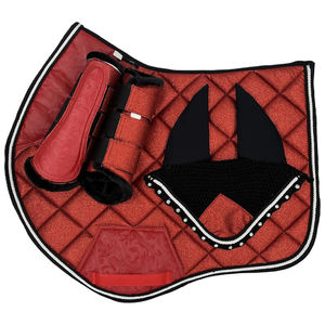 Nouvel ensemble de tapis de selle pour cheval en molleton de coton et polyester, léger, de haute qualité, doux, absorbant les chocs, élégant et durable, tendance 2026 - Product Image 1